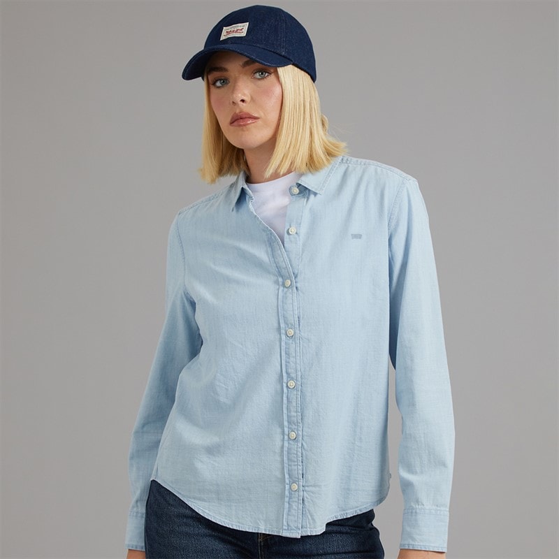 Levi's Womens The Classic BW Shirt Dazed Light Stone