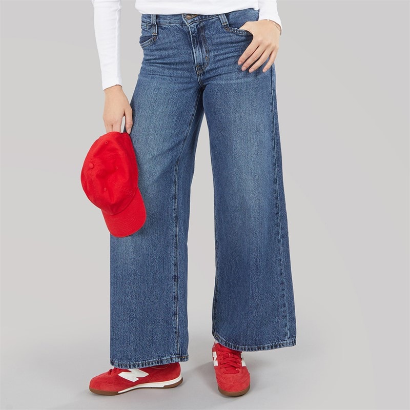 Levi's Womens 94 Baggy Wide Leg Jeans Beautiful Target