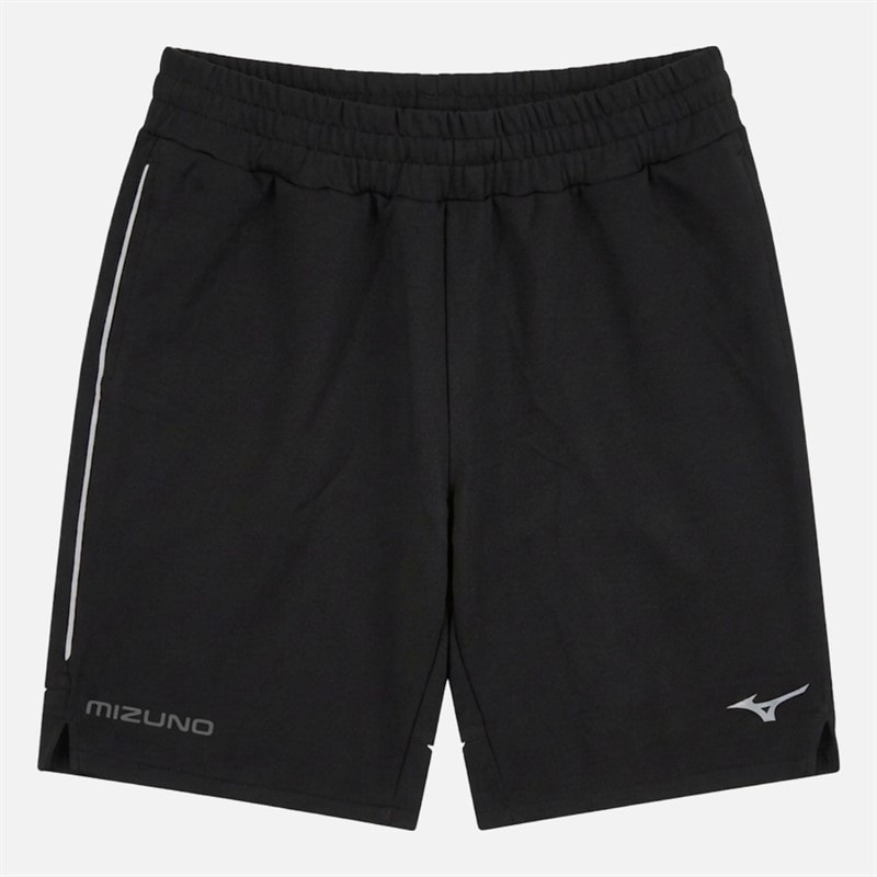 Mizuno Mens Athletics Sweat Shorts Black