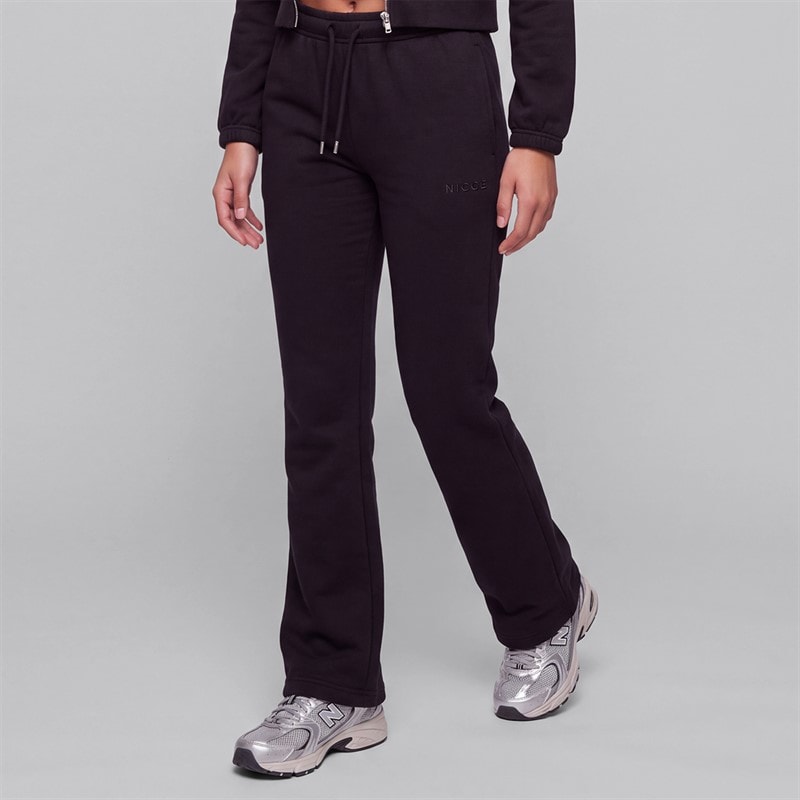 NICCE Womens Yasmina Flared Joggers Black