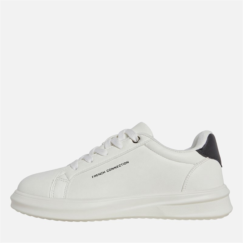 French Connection Junior Boys Hybrid Trainers White/Black