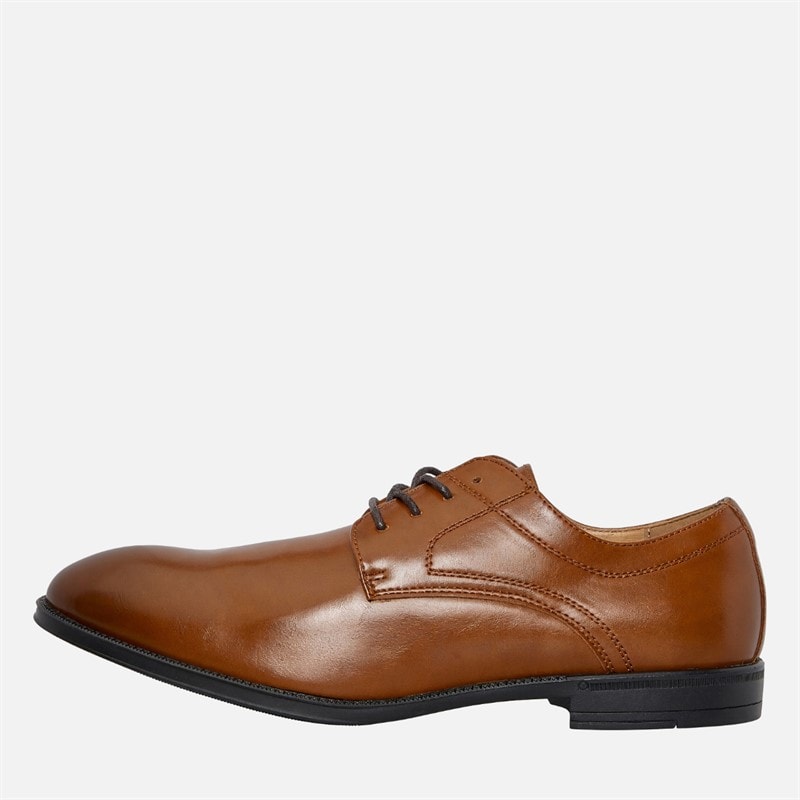 French Connection Mens Derby Shoes Tan