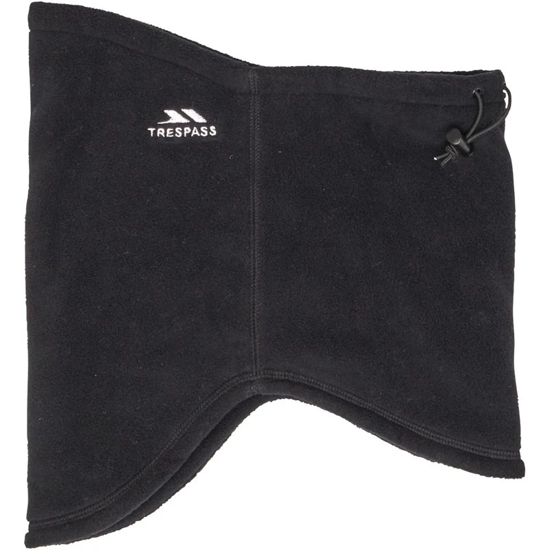 Trespass Perez Fleece Neck Warmer Black
