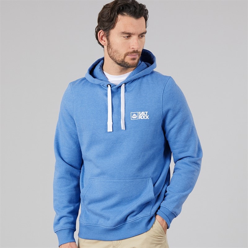 Saltrock Mens Saltrock Original Hoodie Br Blue