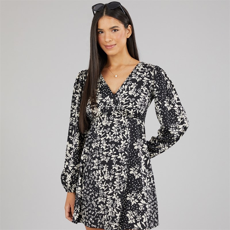 Wednesday's Girl Womens Dress Black