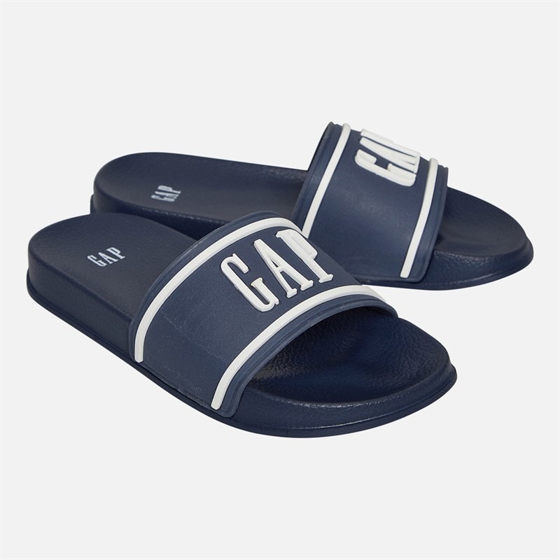 GAP Boys Austin Sliders Navy/White