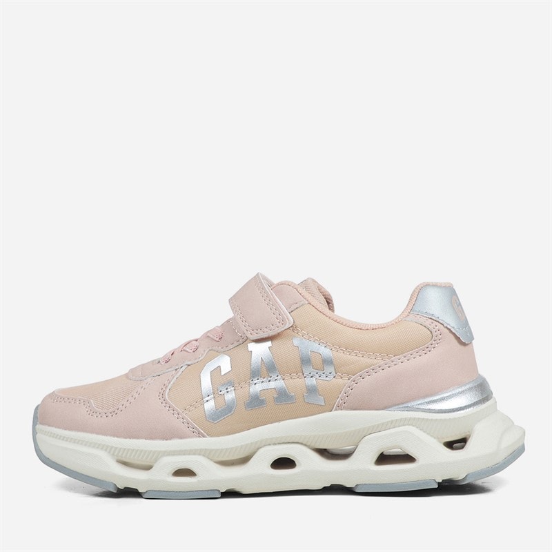 GAP Girls San Francisco Trainers Pink/Silver