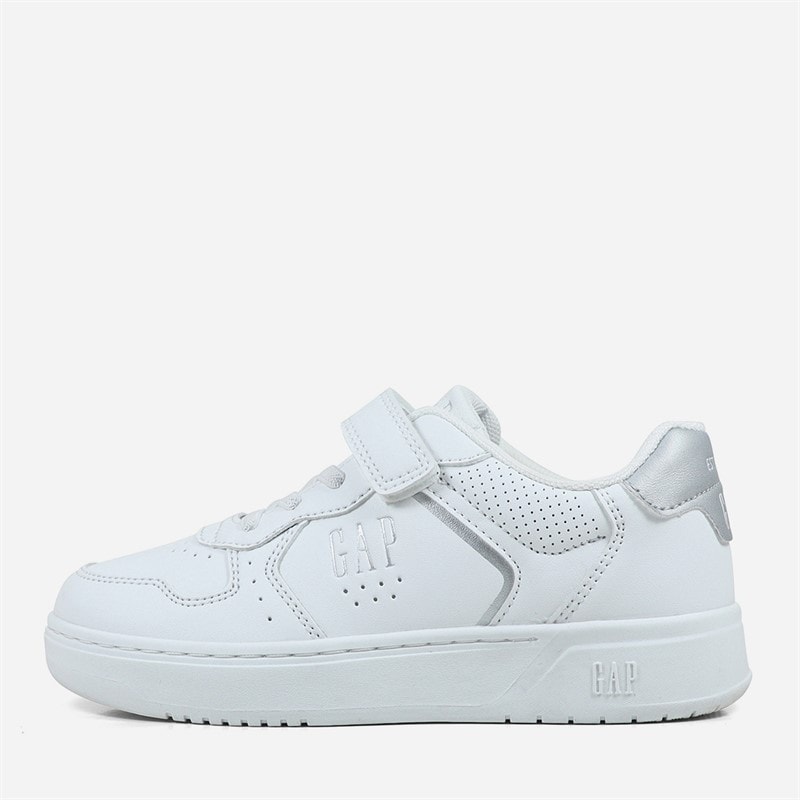 GAP Girls Chicago Trainers White/Silver