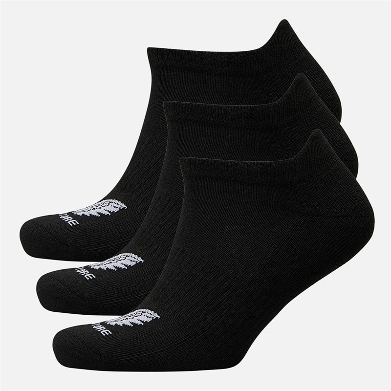 Castore Three Pack No Show Socks Black