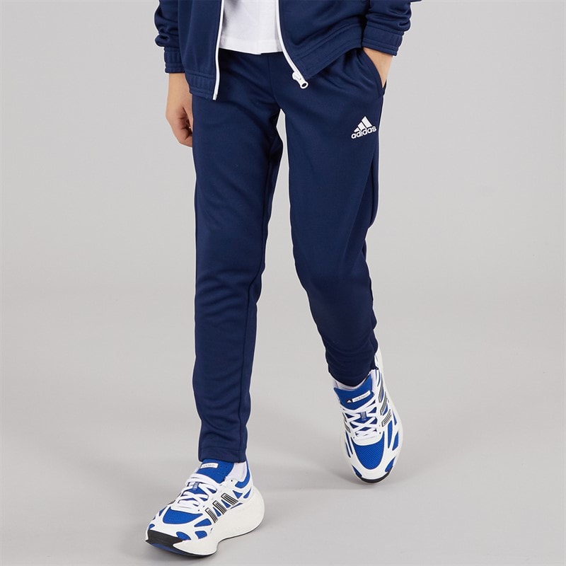 adidas Junior Boys Entrada 22 Poly Track Pants Team Navy Blue