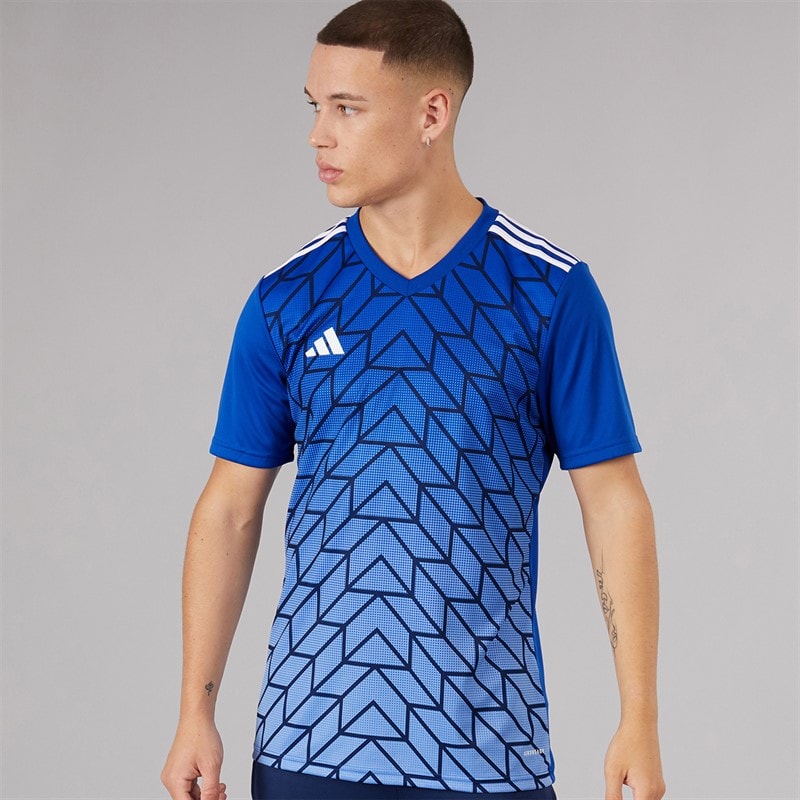 adidas Mens Team Icon 23 T-Shirt Team Royal Blue