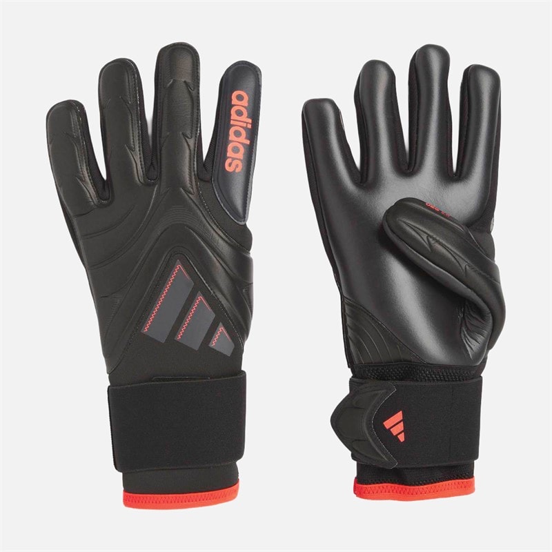 adidas Mens Copa Pro Goalkeeper Gloves Black/Black/Lucid Red