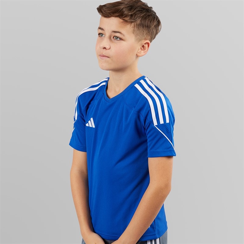 adidas Boys Tiro 23 League T-Shirt Team Royal Blue/White