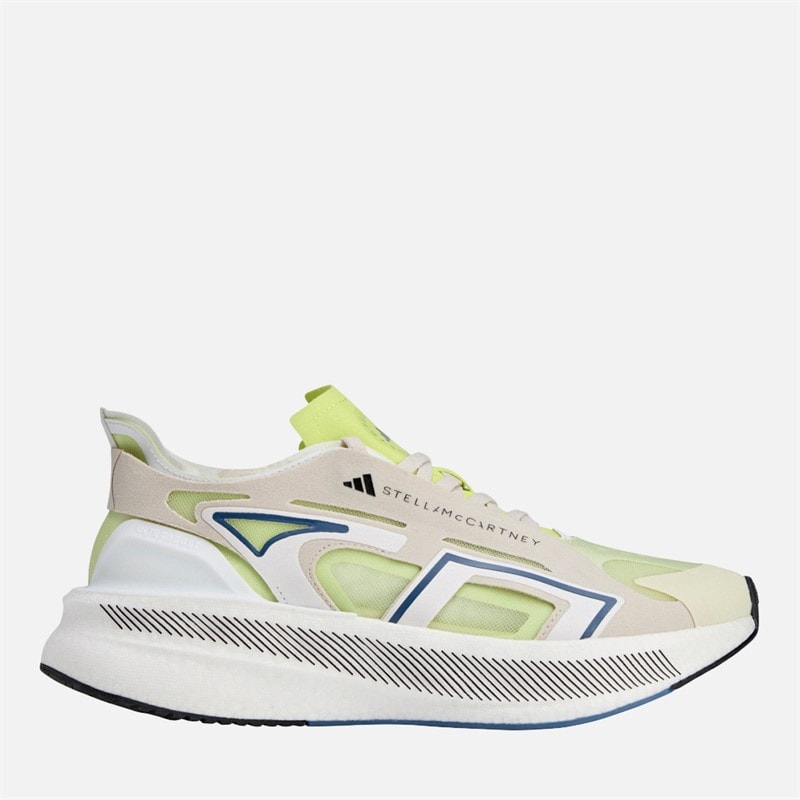 adidas Womens Stella McCartney Ultraboost 5 Neutral Running Trainers Bliss/Halo/Cloud White