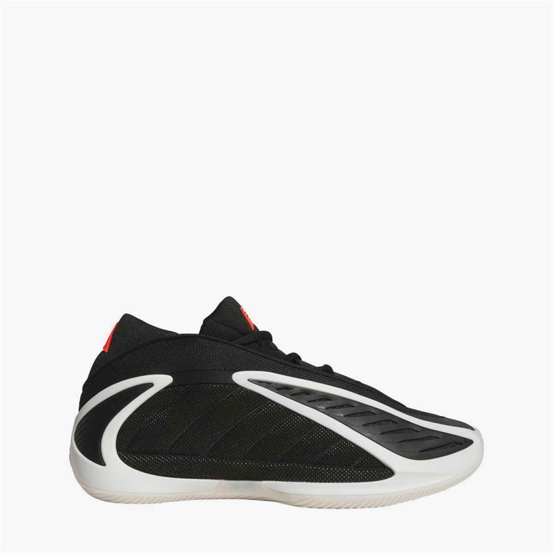 adidas Mens Anthony Edwards 2 Basketball Trainers Core Black/Zero Metalic/Lucid Red