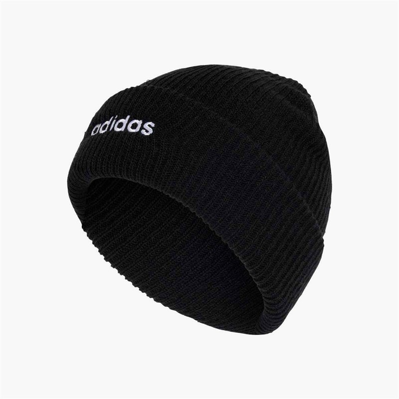 adidas Mens Classic Beanie Black/White