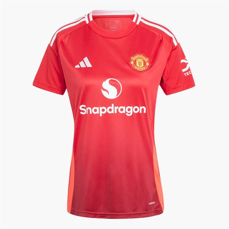 adidas Womens MUFC Manchester United 24/25 Home Jersey MUFC Red