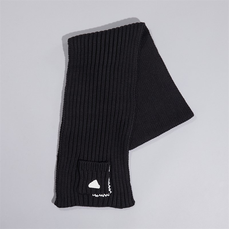 adidas Mens Logo Scarf Black