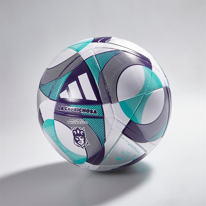 adidas Queens League La Caprichosa League Match Football (FIFA Quality Certified) White/Pantone/Silver Metallic