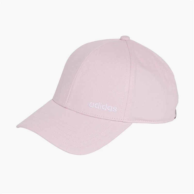 adidas Girls Linear Logo Cap Clear Pink