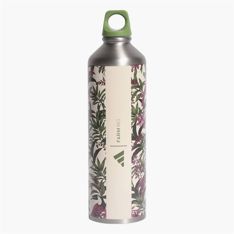 adidas Farm 750ml Water Bottle Crystal Linen Mel/Semi Lucid Fuchsia/Preloved Lime