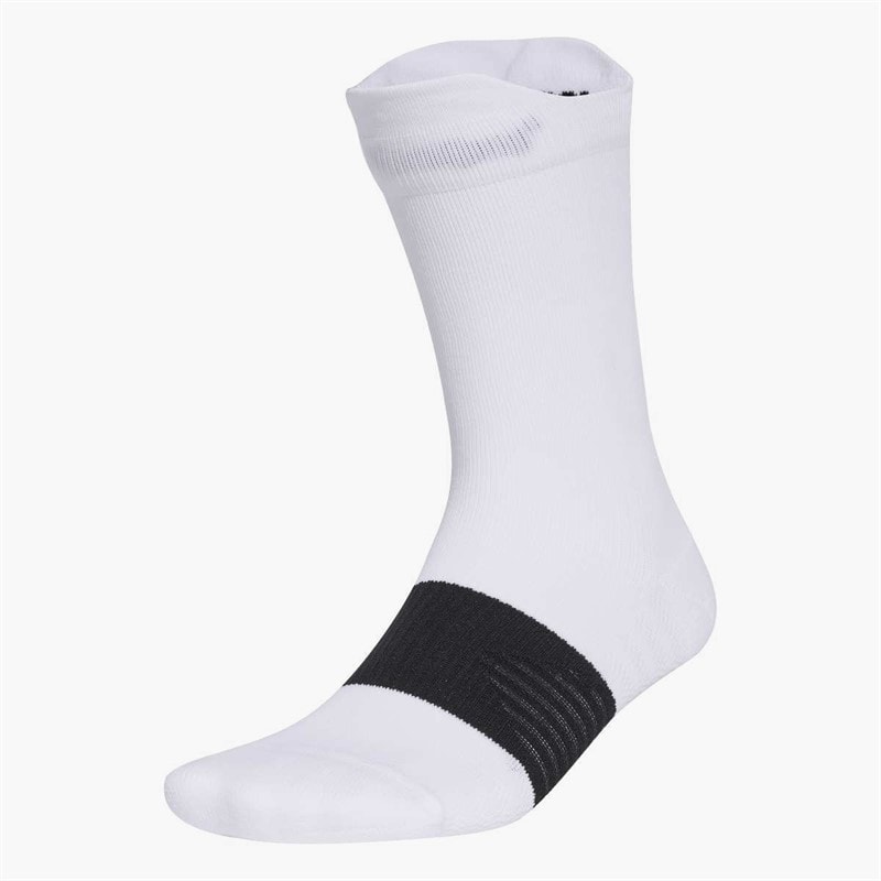 adidas RunX Graphic Running Crew Socks White/Black