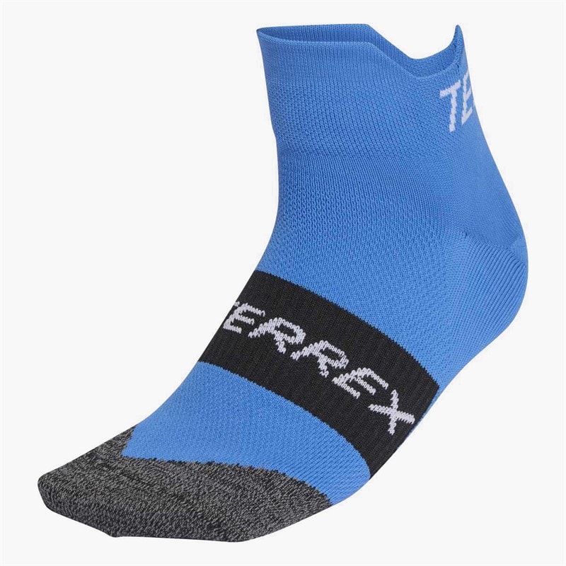 adidas Terrex Heat.RDY Speed Trail Running Socks Ray Blue/White
