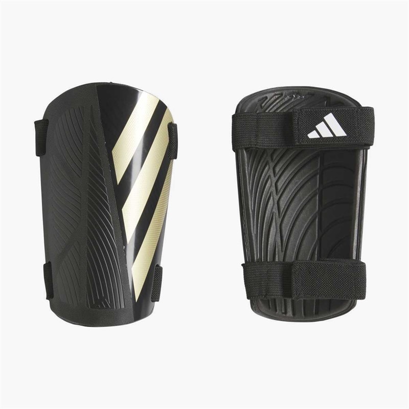 adidas Tiro Training Shin Guards Black/Gold Metallic/White
