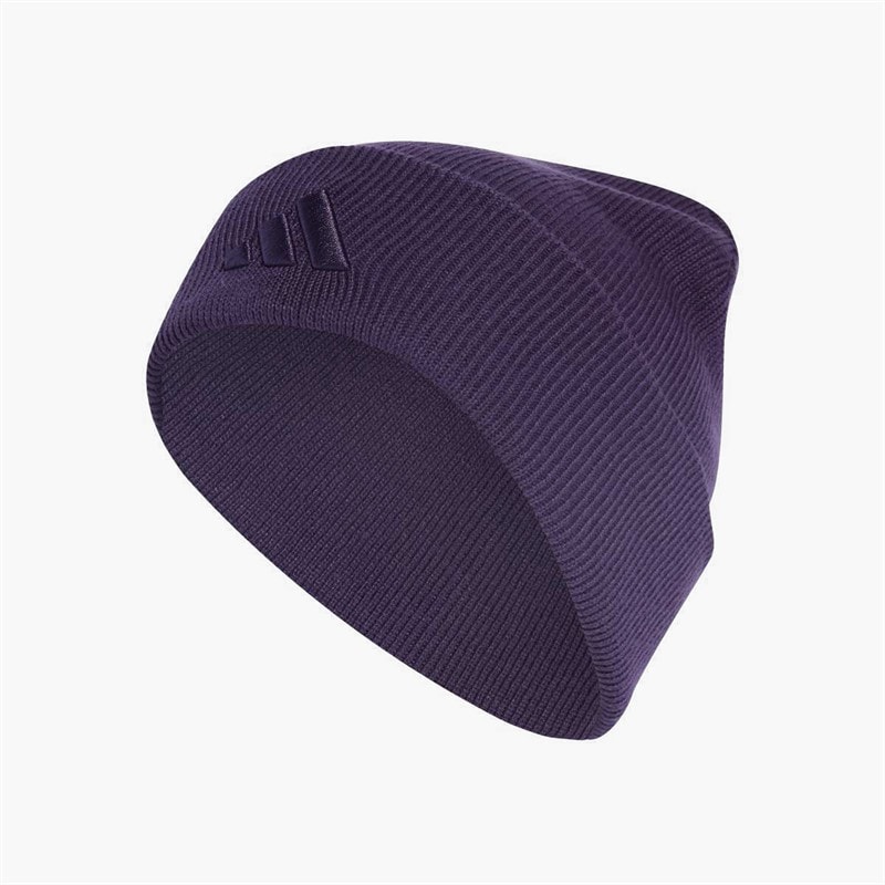 adidas New Logo Beanie Cuff Aurora Plum/Aurora Plum