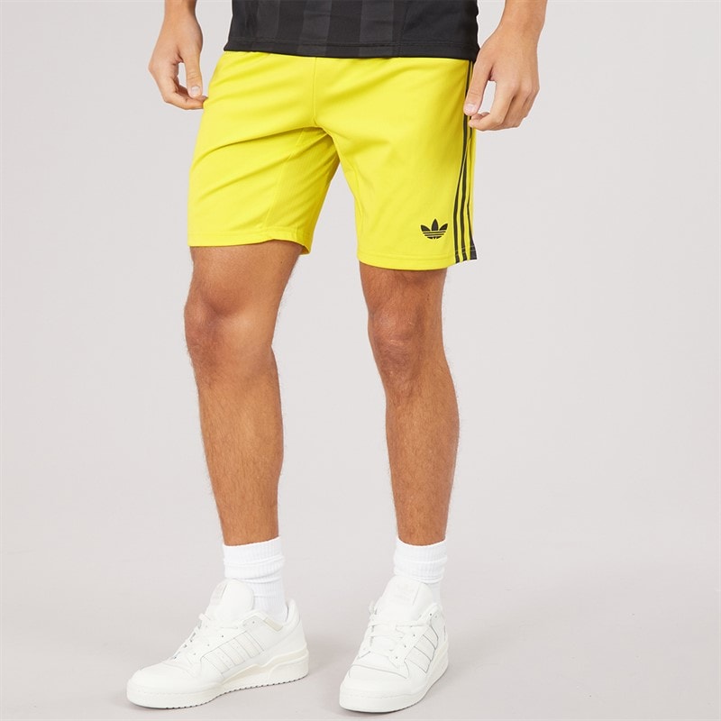 adidas Originals Mens Trefoil 25/26 Pro Shorts Pure Sulfur
