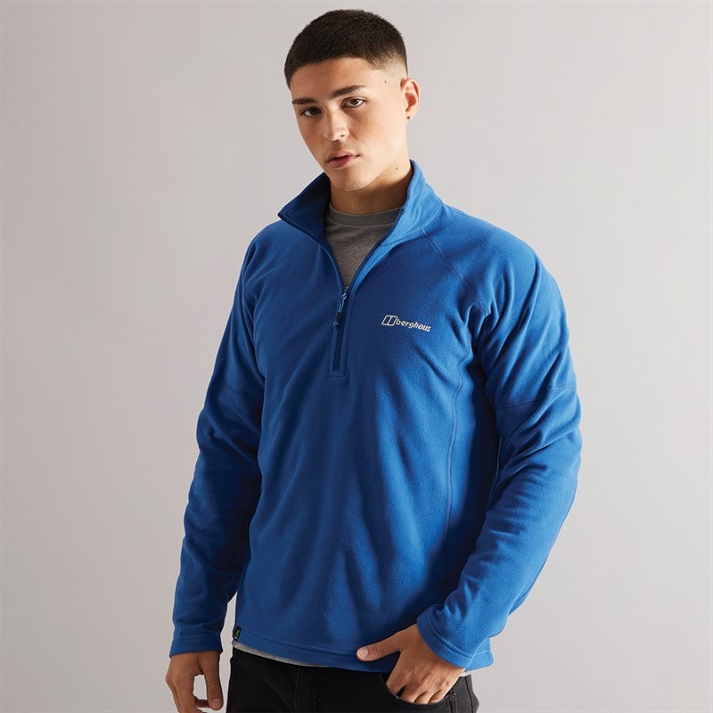Berghaus Mens Anwick Half Zip Fleece Jacket Limoges