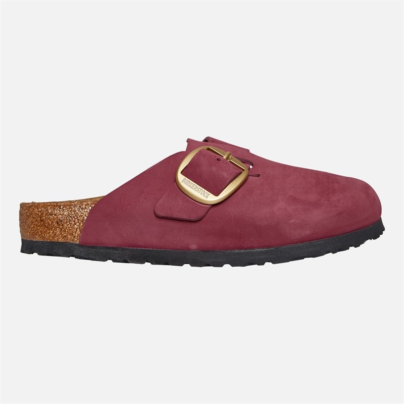 Birkenstock Womens Boston Big Buckle Clogs Berry Crush