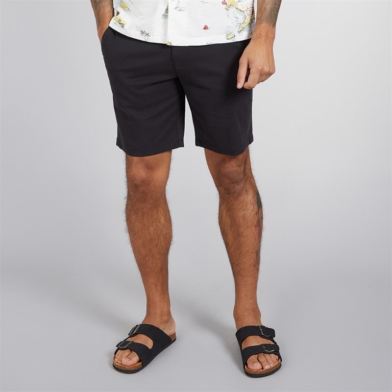 Ben Sherman Mens Chino Shorts Black