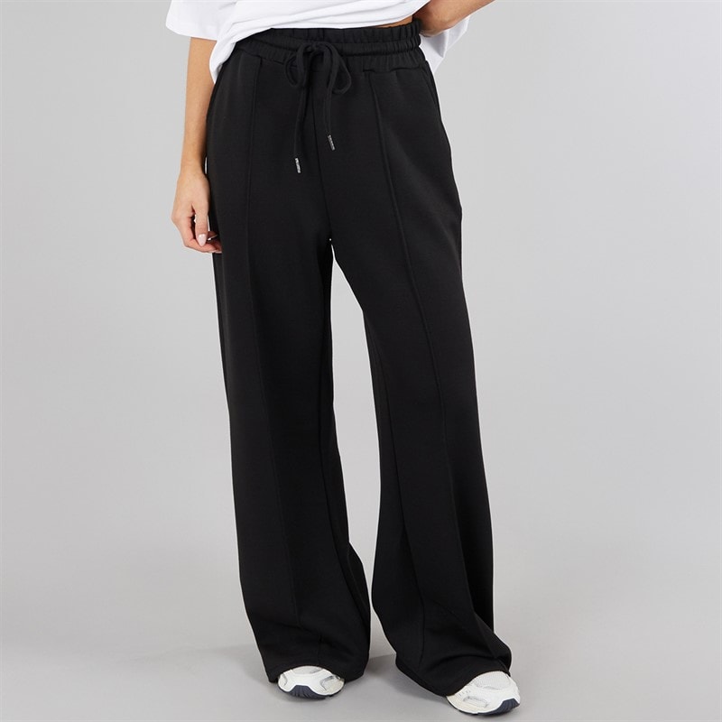 Brave Soul Womens Julie Scuba Jogger Black