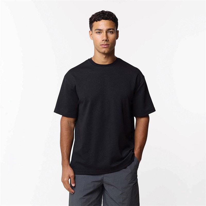Closure London Mens Relaxed Scuba T-Shirt Black