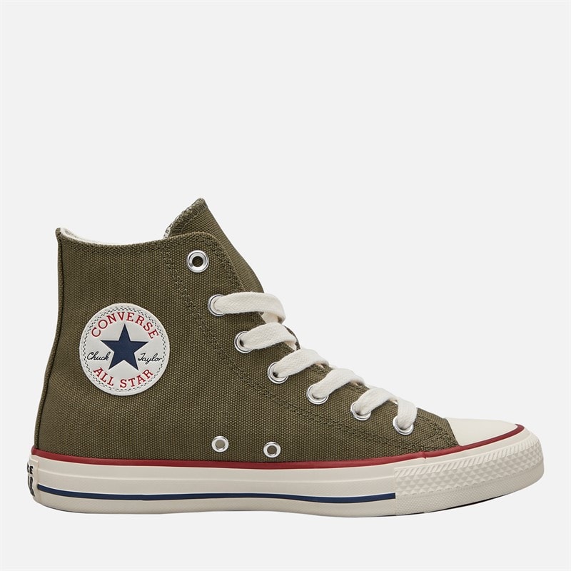 Converse Womens Chuck Taylor All Star Hi Trainers Converse Utility/Egret