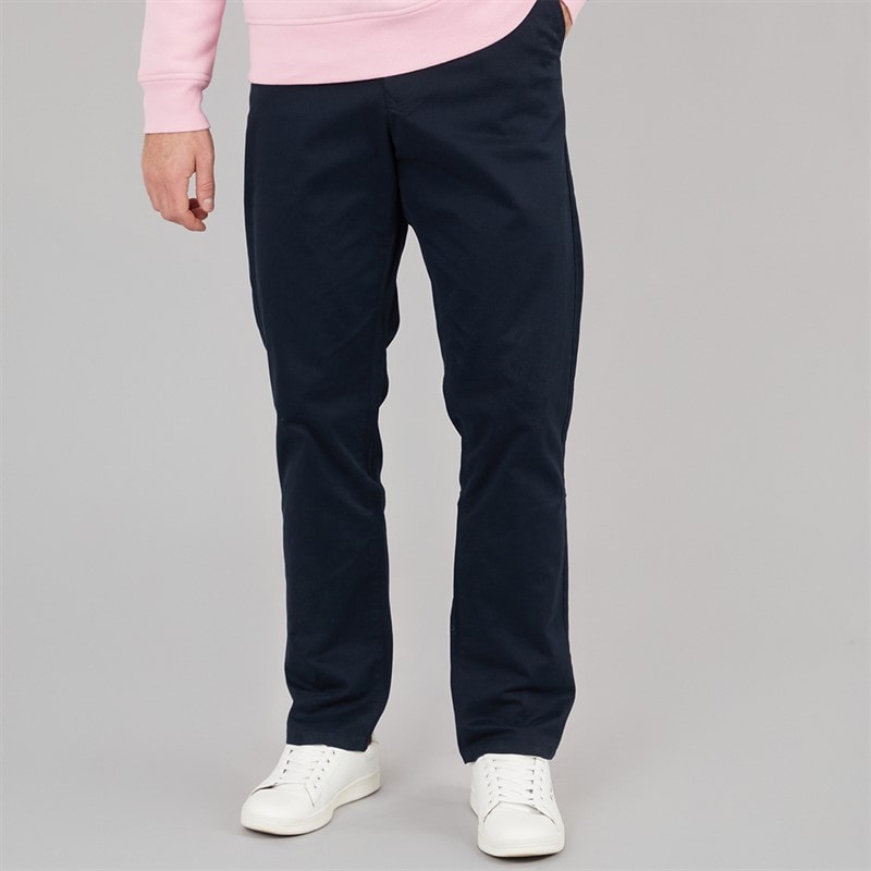 Crew Clothing Mens Slim Fit Chinos Navy