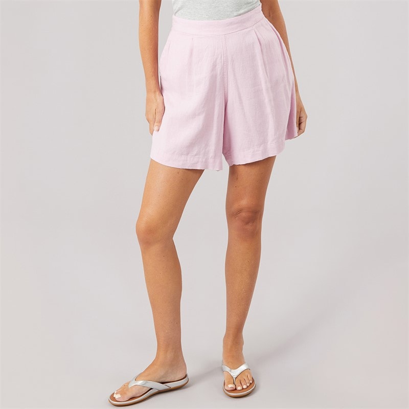 Crew Clothing Womens Wide Leg Shorts Fraglilac
