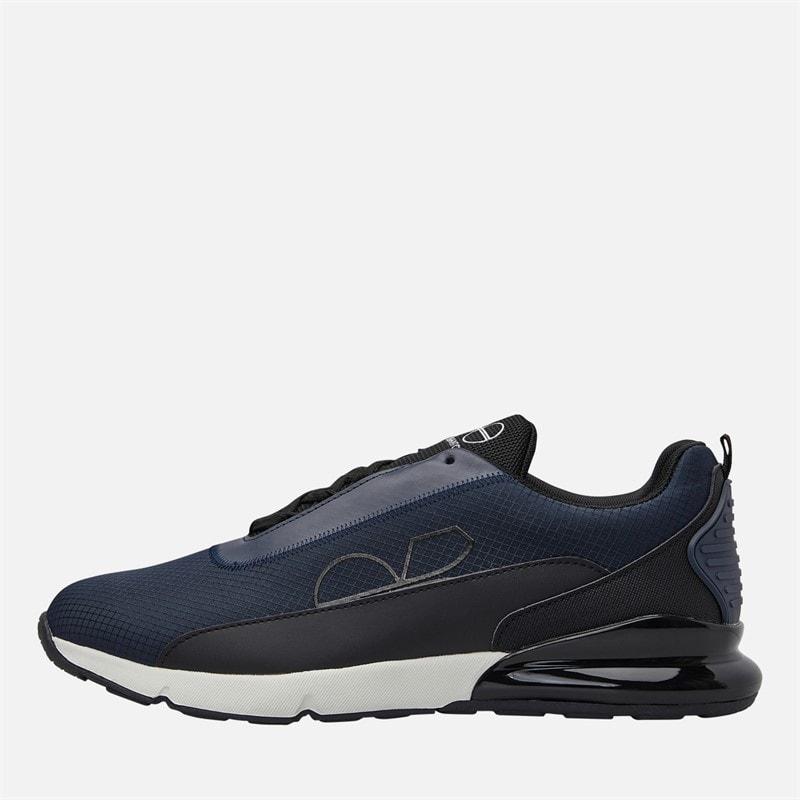 Crosshatch Mens Smitlay II Trainers Navy/Black