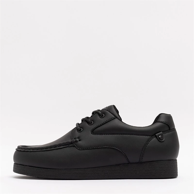 Deakins Mens Pacific Lace Up Shoes Black
