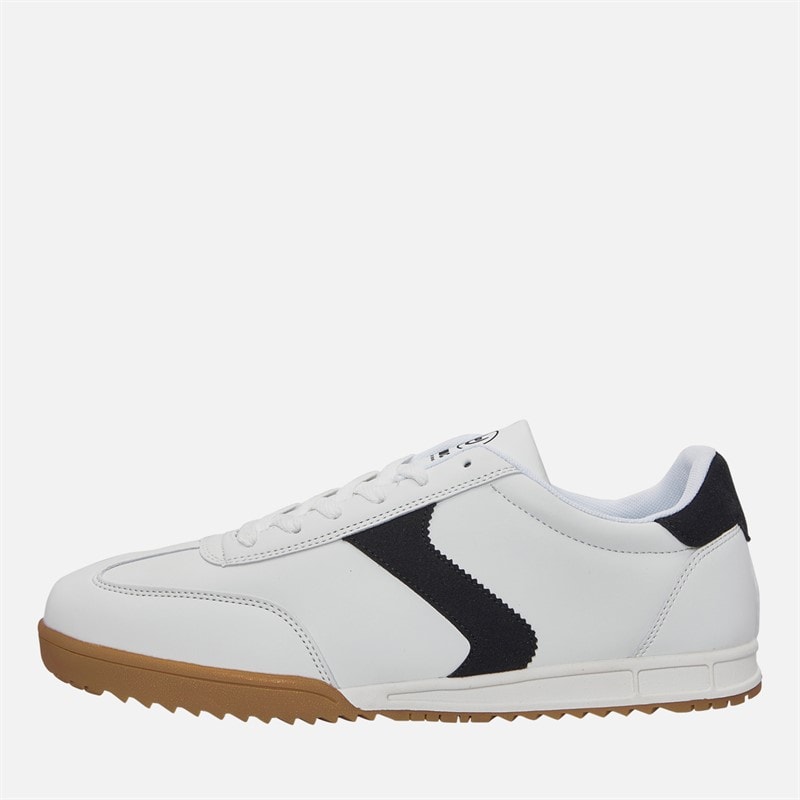 Duck and Cover Mens Seralith Trainers White