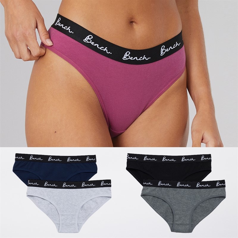 Bench Womens Aslani Five Pack Briefs Multi