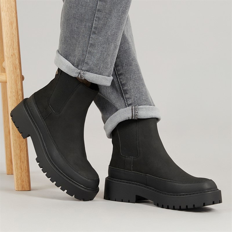 Bench Womens Beecham Chelsea Boots Black