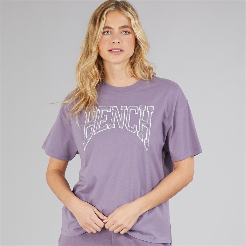 Bench Womens Zayah T-Shirt Dusted Grapes