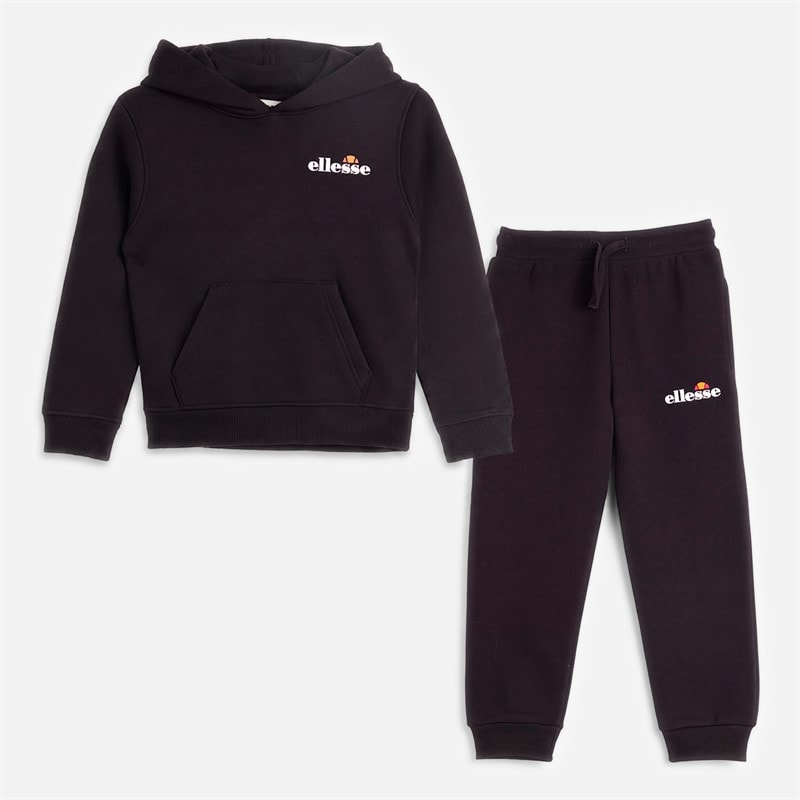 Ellesse Boys Gabriel Tracksuit Black