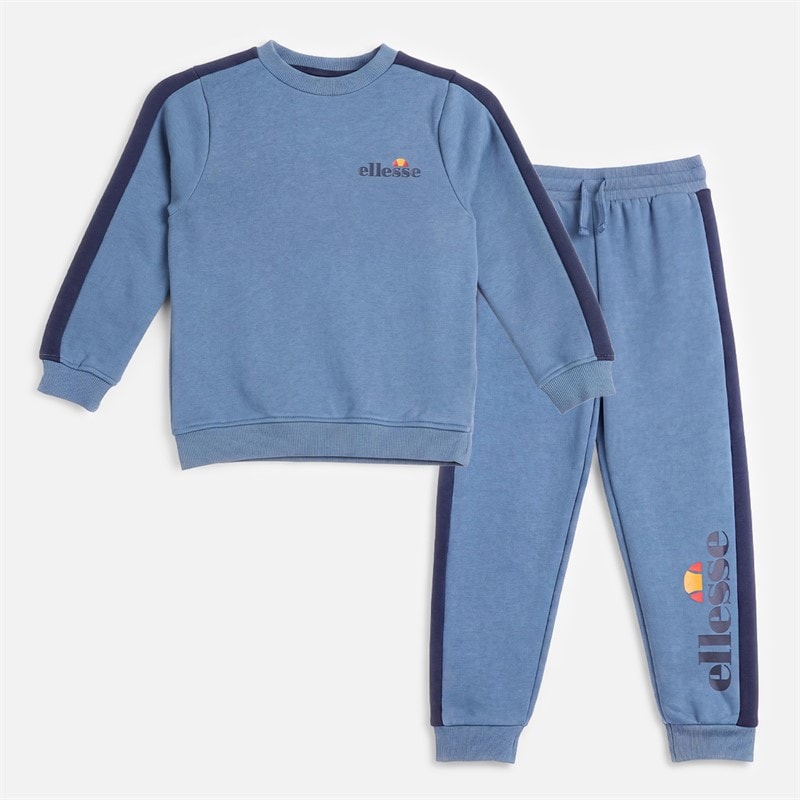 Ellesse Boys Orion Sweatshirt And Joggers Blue