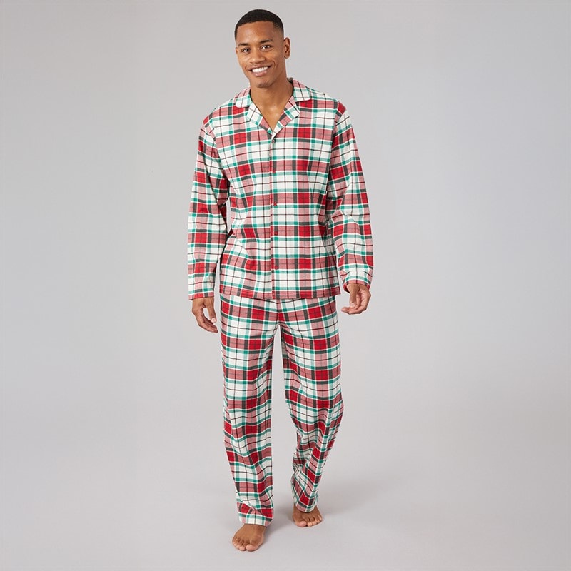 Fluid Mens Family Jersey Checked Set Multi Check