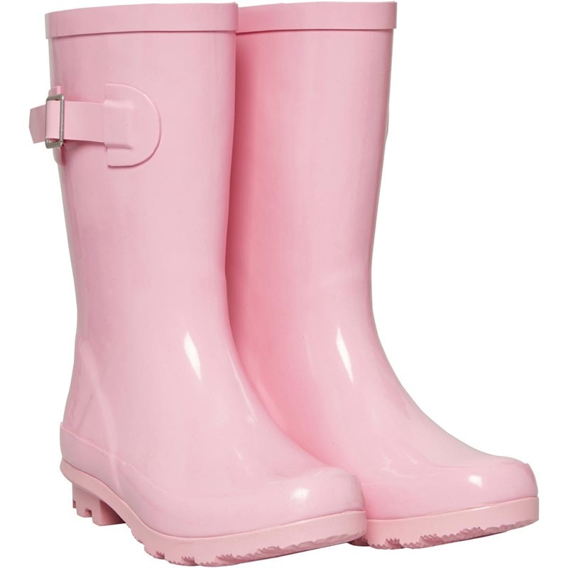 Board Angels Girls Plain Wellies Pink