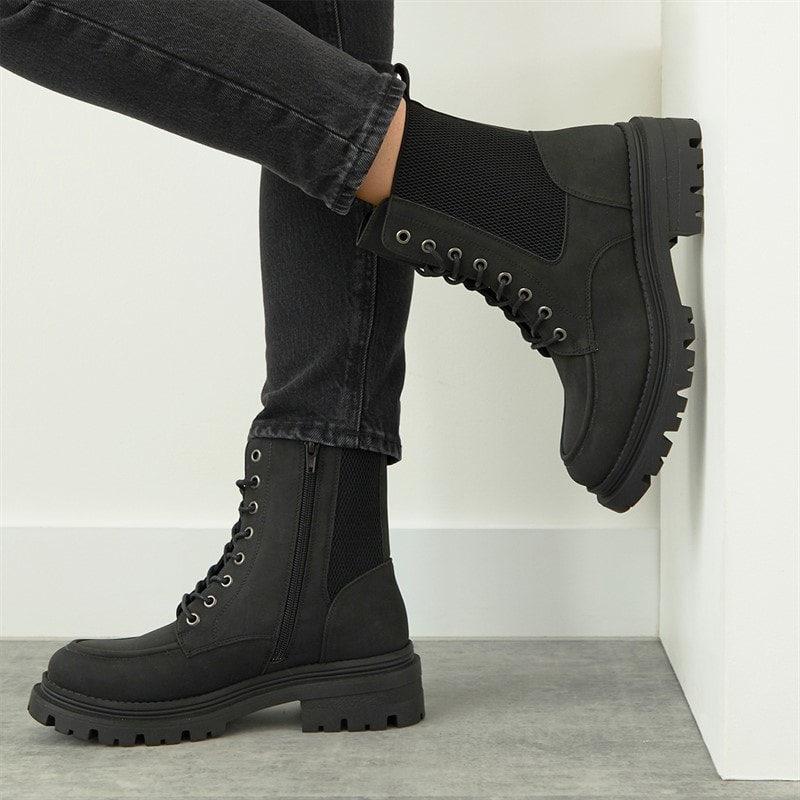 Board Angels Womens Yohanna Boots Black