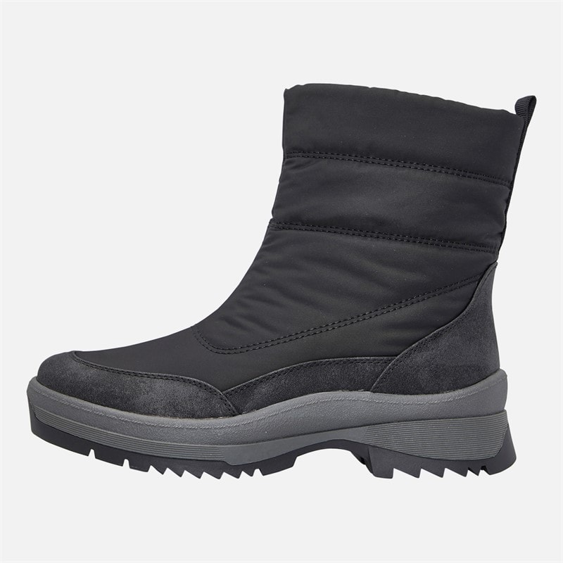 Board Angels Womens Nylon Walking Boots Black